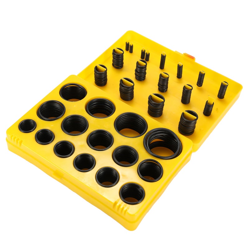 404-Piece O-Ring Seal Gasket Set Multicolour 20 x 5 x 15cm  - Image 1