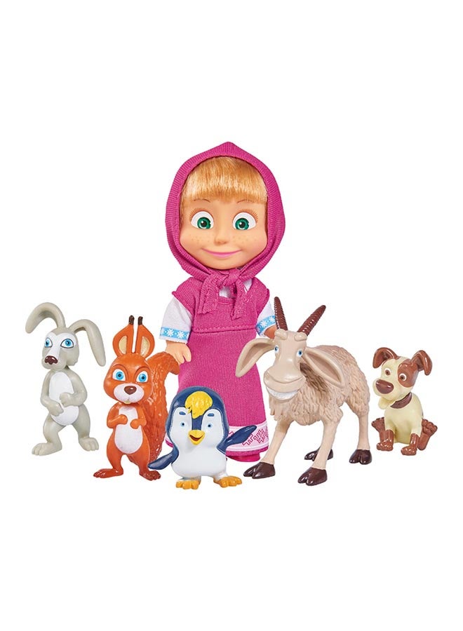 ماشا مع أصدقائها الحيوانات الخمسة - Image 1