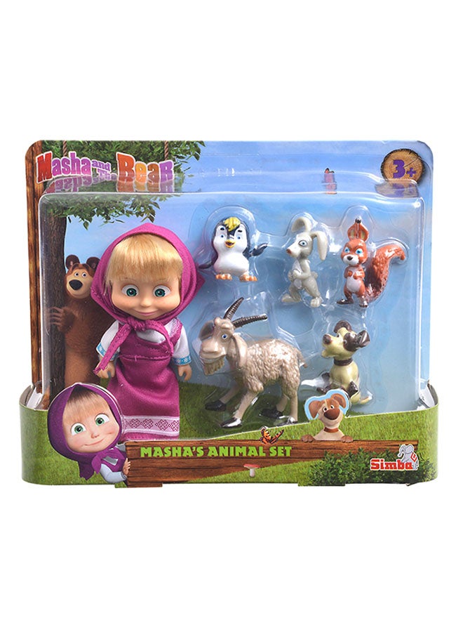 ماشا مع أصدقائها الحيوانات الخمسة - Image 3