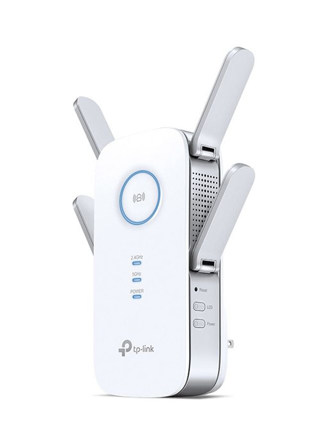 TP-LINK Renewed - AC2600 Wi-Fi Range Extender 6.4x3.4x1.6inch White/Blue/Grey - Image 2