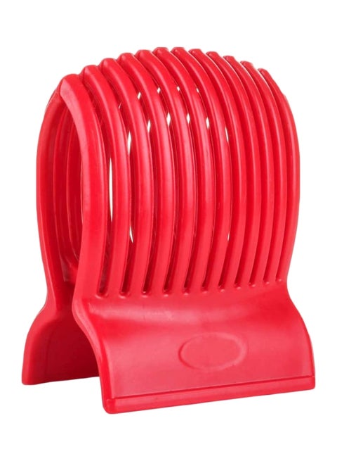 Multiuse Tomato Slicer With Firm Grip Red 11 x 8 x3cm
