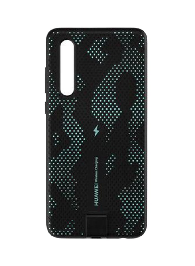 HUAWEI - Wireless Charging Case For Huawei P30 Black/Blue - Image 1