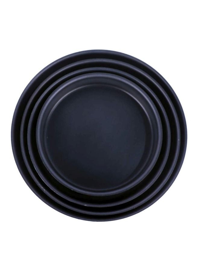 بن شيهون أبوعمر طقم أطباق مونديال للخبز من 4 قطع أحمر/أبيض 26, 30, 34, 38سم - Image 2