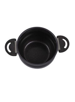Life Smile Pack Of 3 Cookware Set Black Stock Pot (1x20), Steamer (1x20)cm  - Image 3