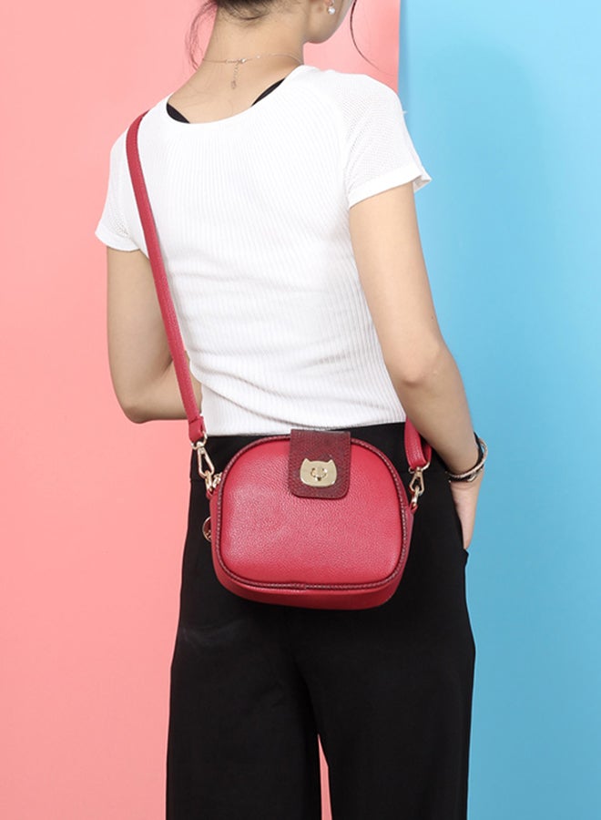 6-Piece Fashion Bags Red  - Image 2