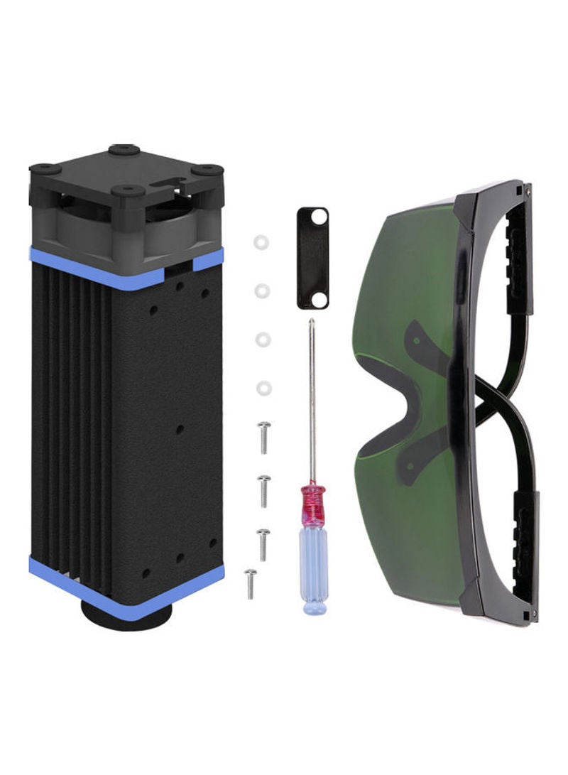 آلة نقش وحفر مكتبية محمولة بذراع واحد تناسب جميع الأجهزة، مزودة برأس نحت صغير وقطع الحفر والنحت، يمكنك تركيبها بنفسك أحمر 17.5سم - Image 1