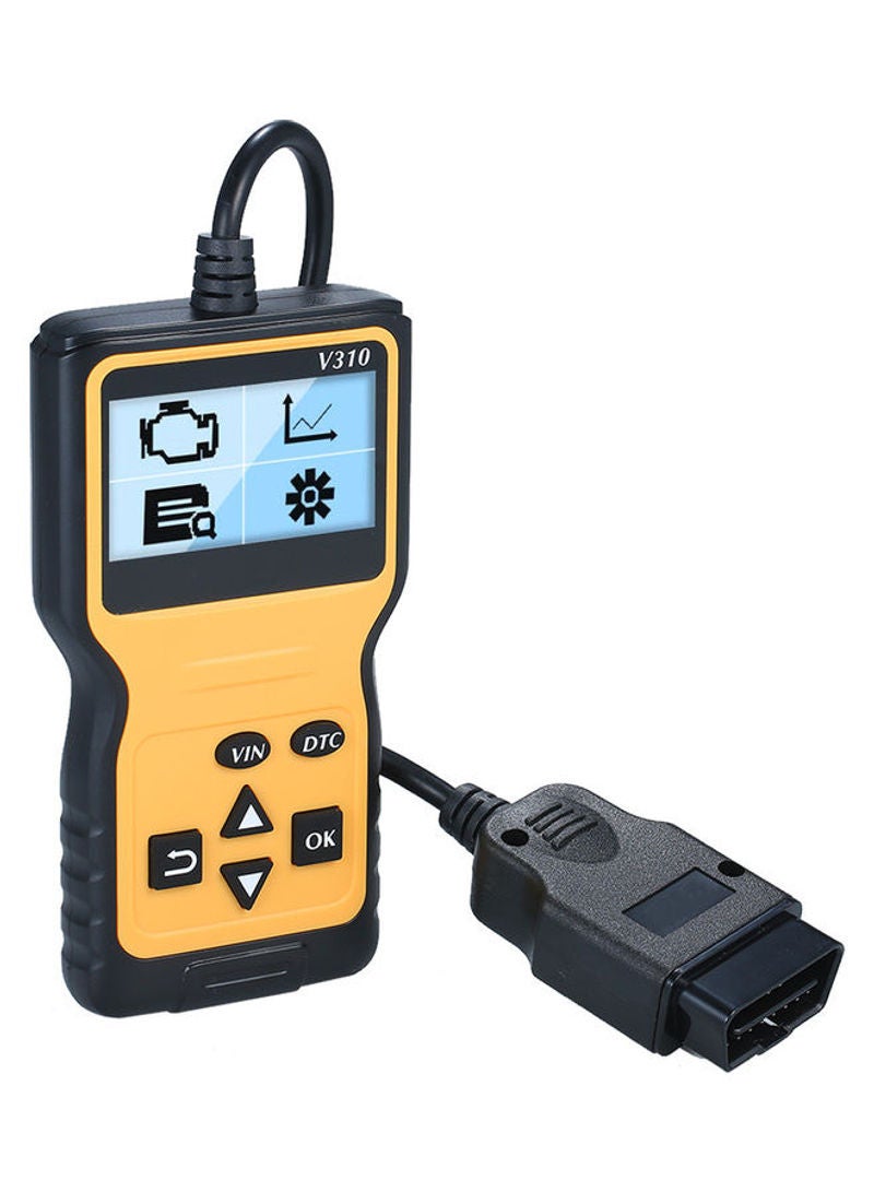 Multi-function Automotive Health Diagnostic Scanner Yellow  - Image 1