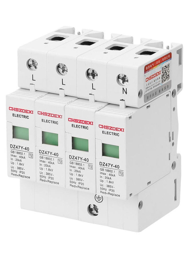 House Surge Protector White 10cm  - Image 1