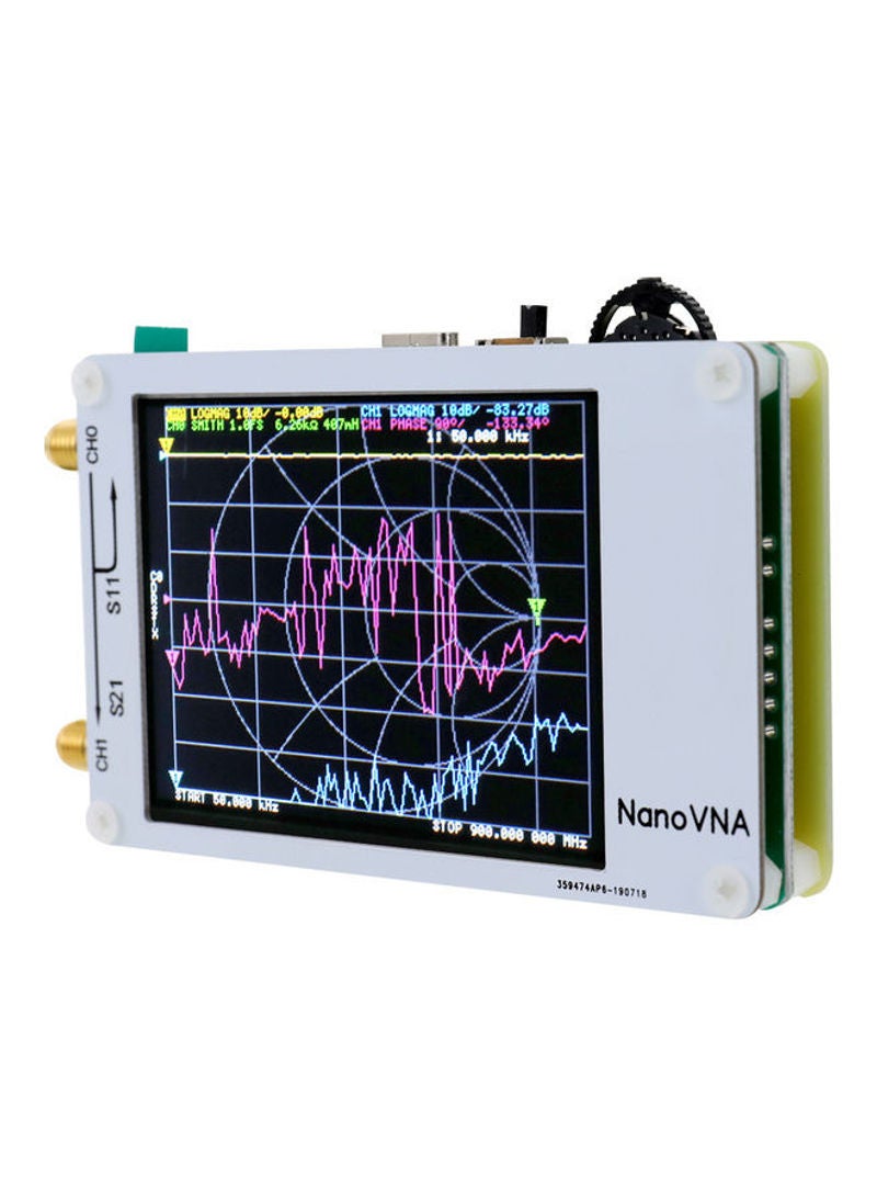 Generic - 50Khz-900Mhz Antenna Analyzer Standing Wave White - Image 1