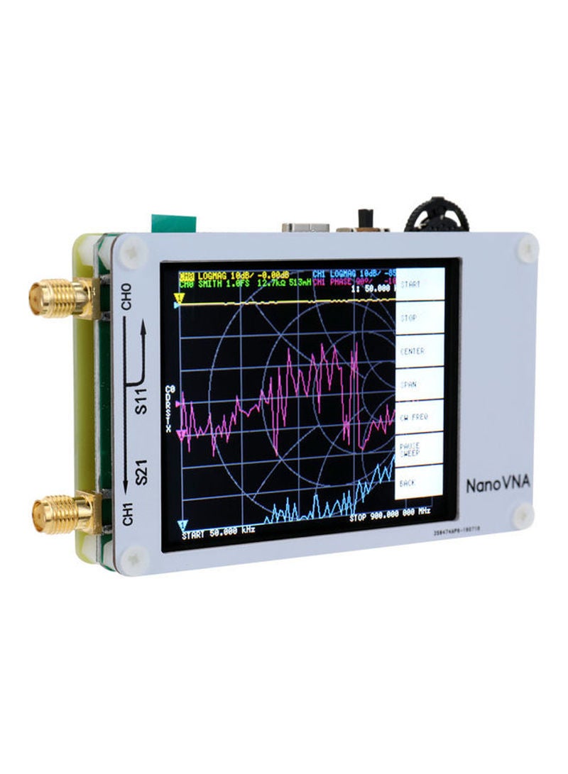Generic - 50Khz-900Mhz Antenna Analyzer Standing Wave White - Image 1