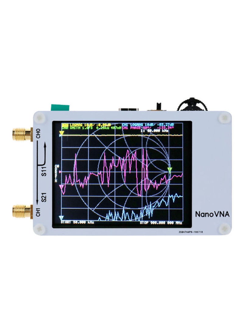 Generic - 50Khz-900Mhz Antenna Analyzer Standing Wave White - Image 1