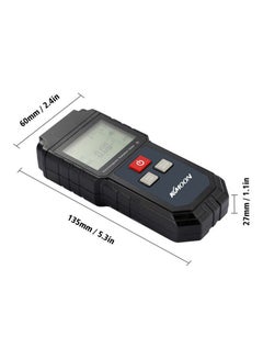 KKmoon LCD Electromagnetic Radiation Tester Black 16.5cm  - Image 4