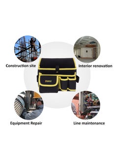 Generic Multi-Functional Construction Tools Waist Bag With Detachable Belt Yellow 16cm  - Image 3