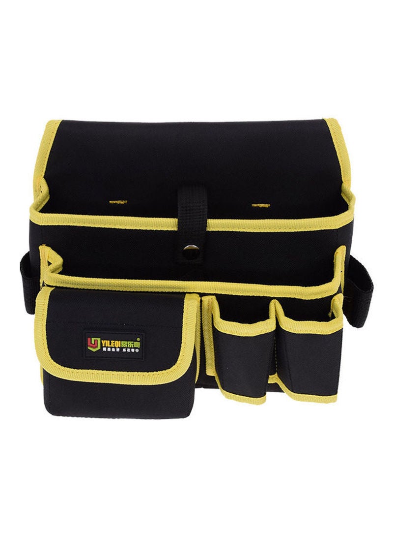Multi-Functional Construction Tools Waist Bag With Detachable Belt Yellow 16cm  - Image 4
