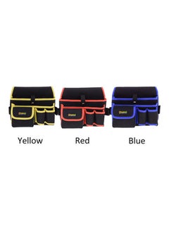 Generic Multi-Functional Construction Tools Waist Bag With Detachable Belt Yellow 16cm  - Image 5