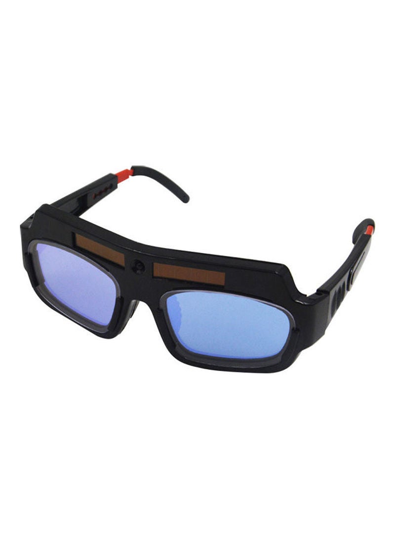 Automatic Variable Electric Welding Glasses Welder's Strong Light and Ultraviolet Protective Goggles Black 17cm  - Image 2