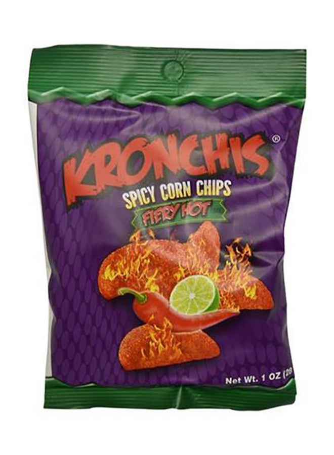 KRONCHIS - Spicy Corn Chips 28grams - Image 1