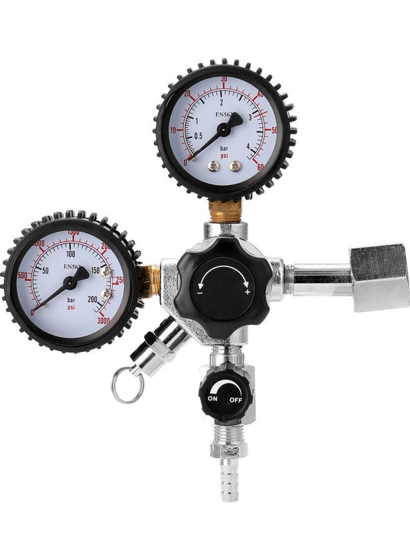 CO2 Keg Regulator Safety Pressure Gauge With Accessory Multicolor 18cm - Image 5