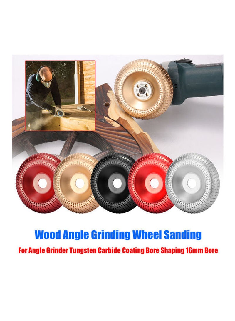 Sanding Carving Rotary Tool Abrasive Disc For Angle Grinder Red 17cm - Image 2