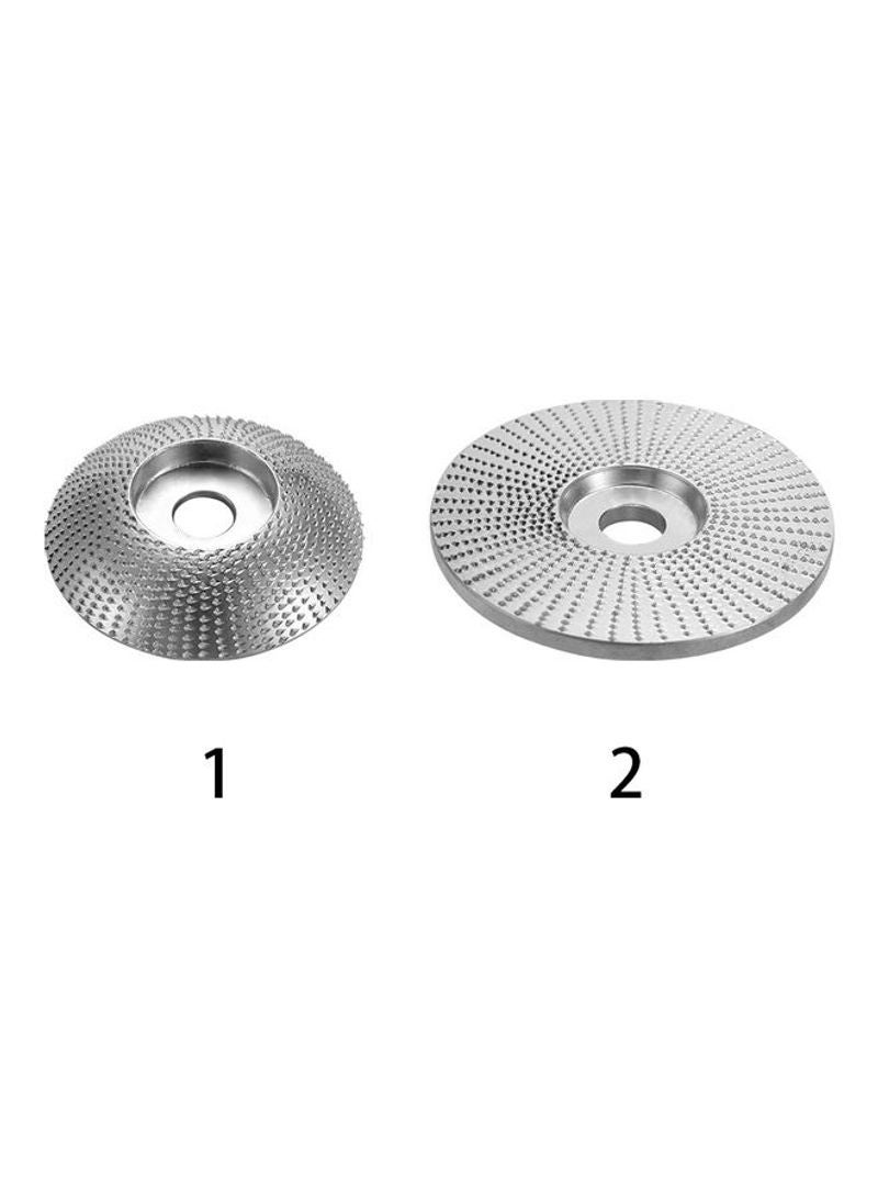 Angle Grinding Wheel Sanding Carving Rotary Tool Silver 14.5cm  - Image 5