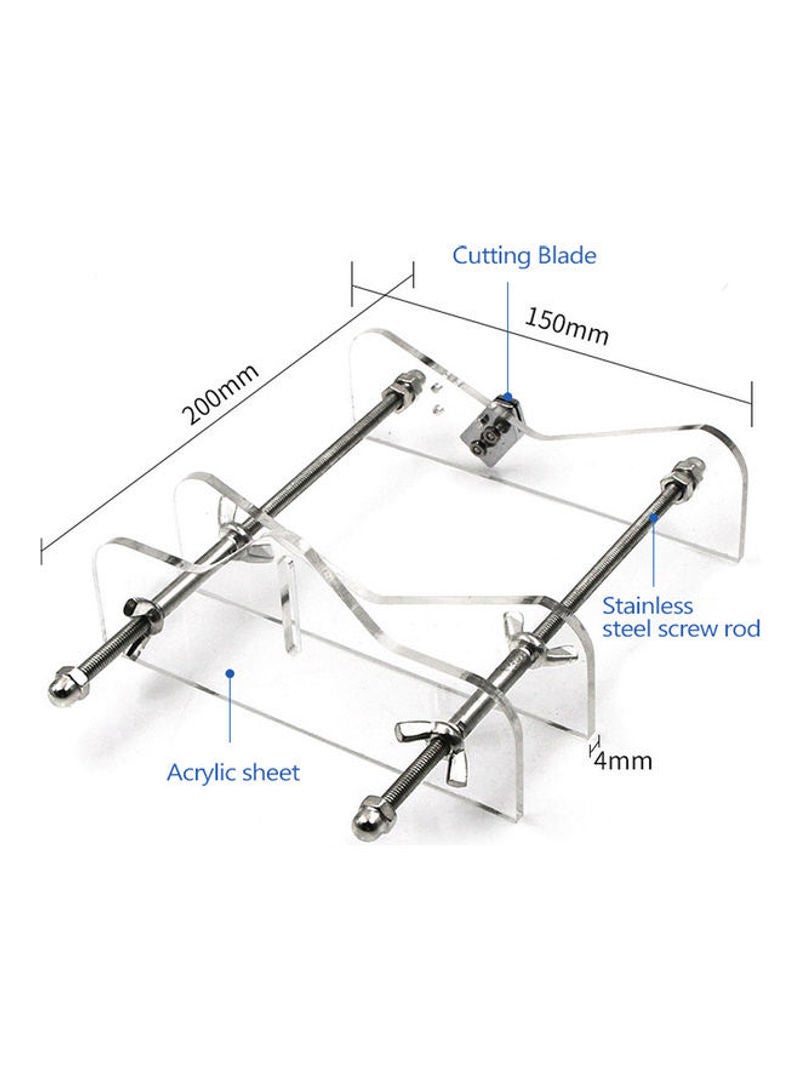 DIY Glass Bottle Cutter Tool White 22cm  - Image 3