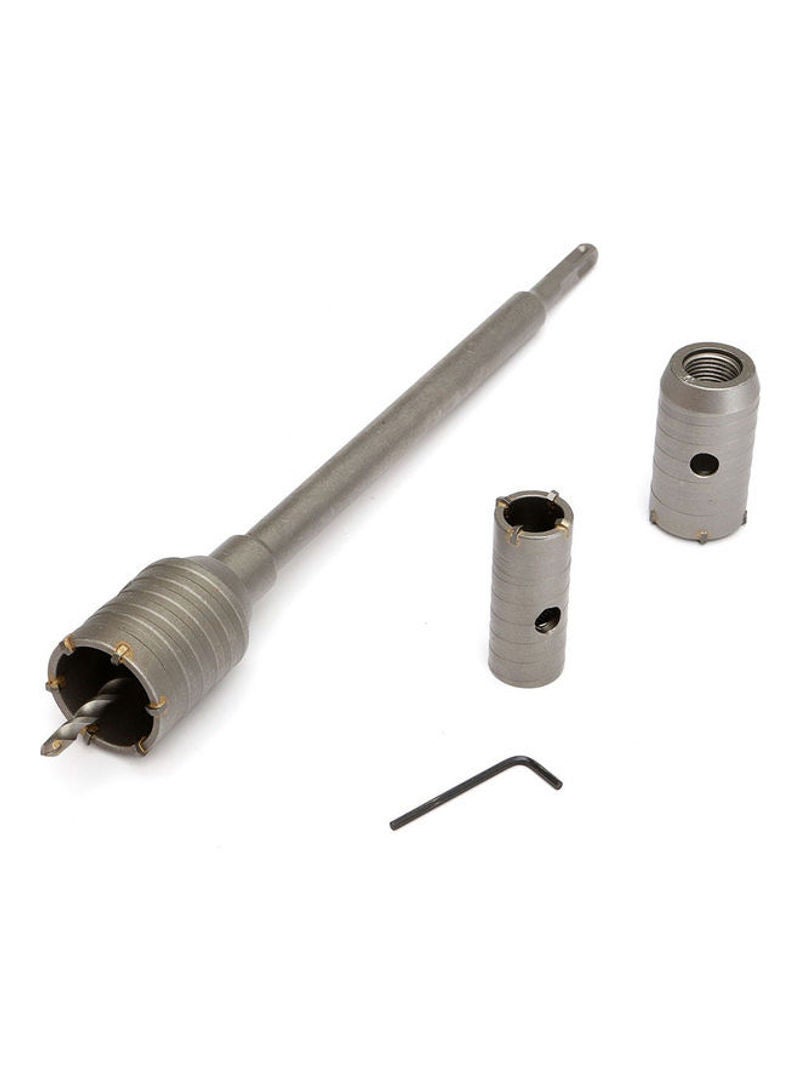 6-Piece SDS Plus Shank Wall Hole Saw Drill Bit Set Multicolor 20cm - Image 2