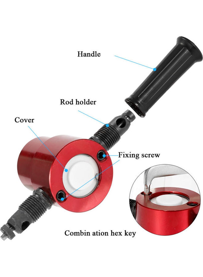 Double-Headed Adjustable Nibbler Cutter Gold 24cm - Image 2