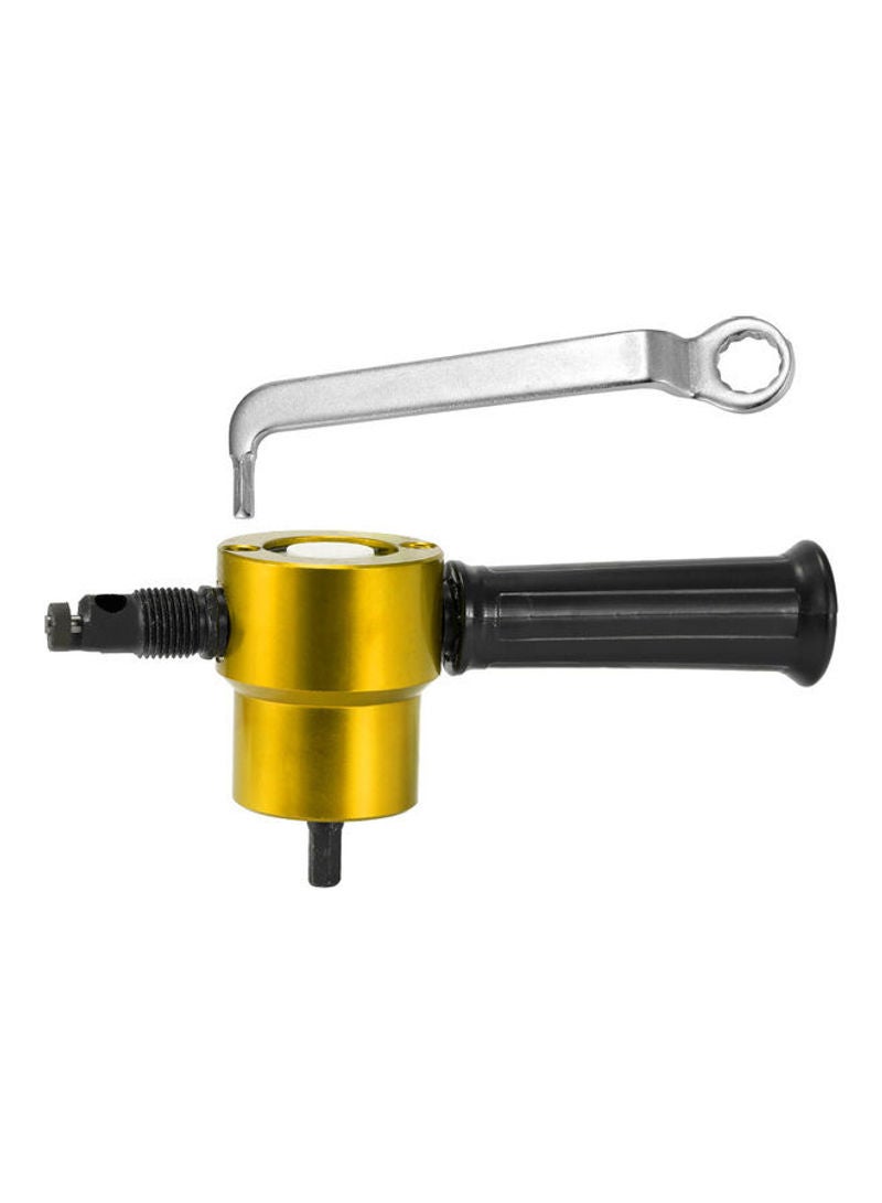 Double-Headed Adjustable Nibbler Cutter Gold 24cm - Image 1