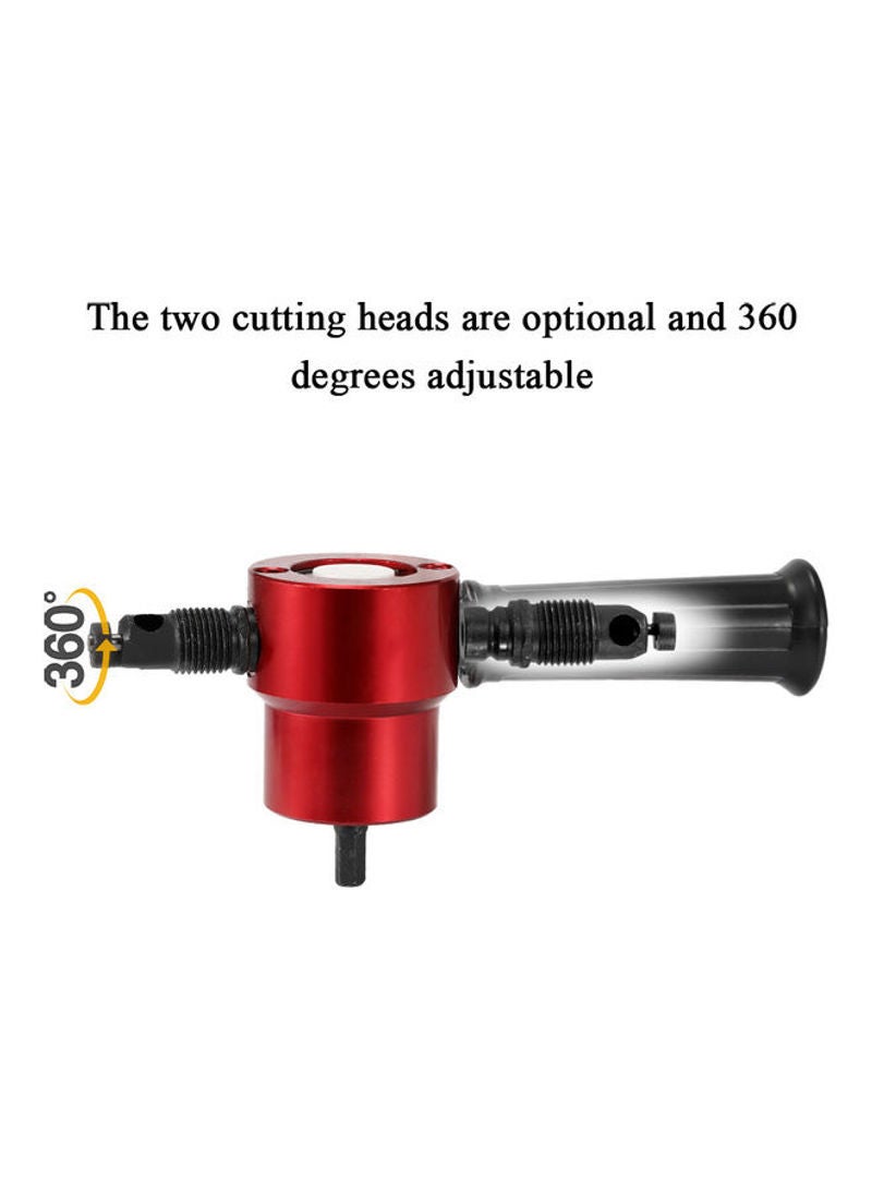 Double-Headed Adjustable Nibbler Cutter Gold 24cm - Image 4