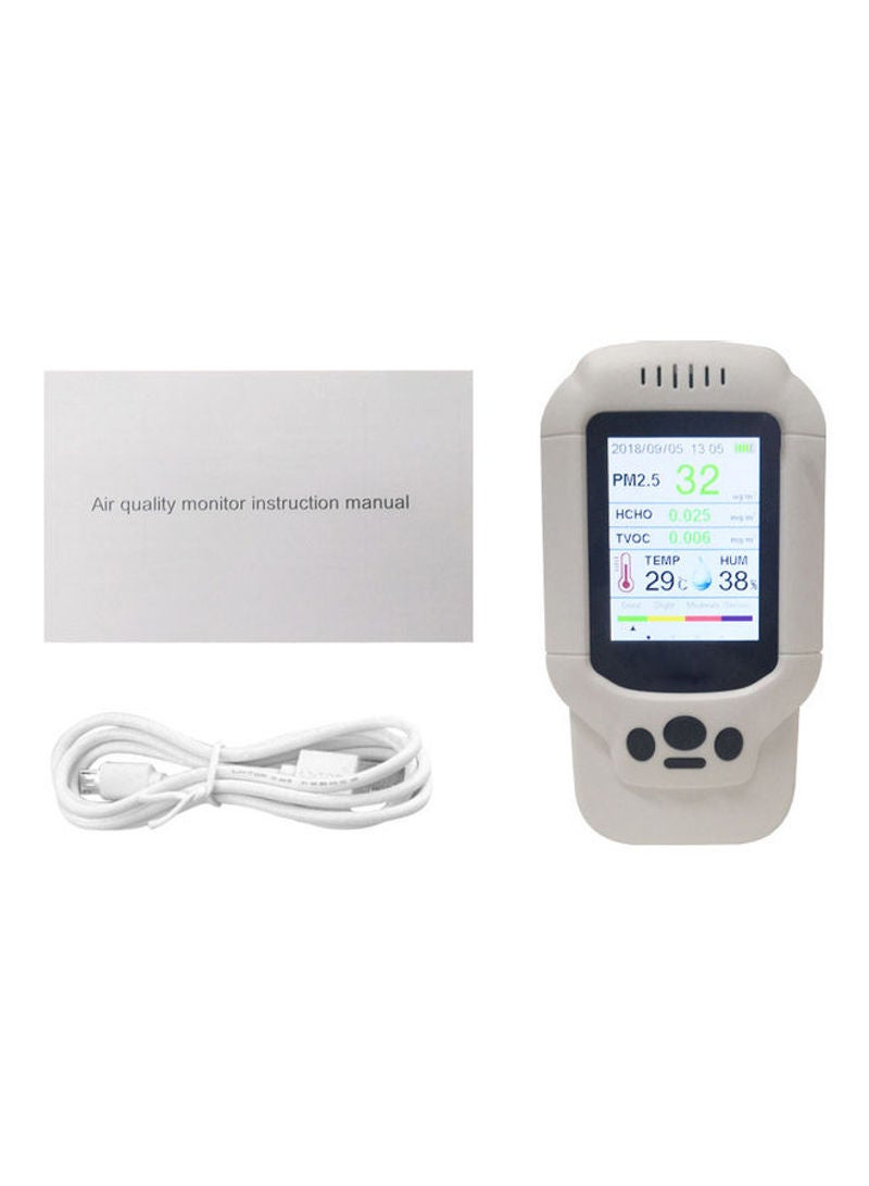 Multi-Functional Air Quality Analyser Tester Multicolor 16.5cm  - Image 5