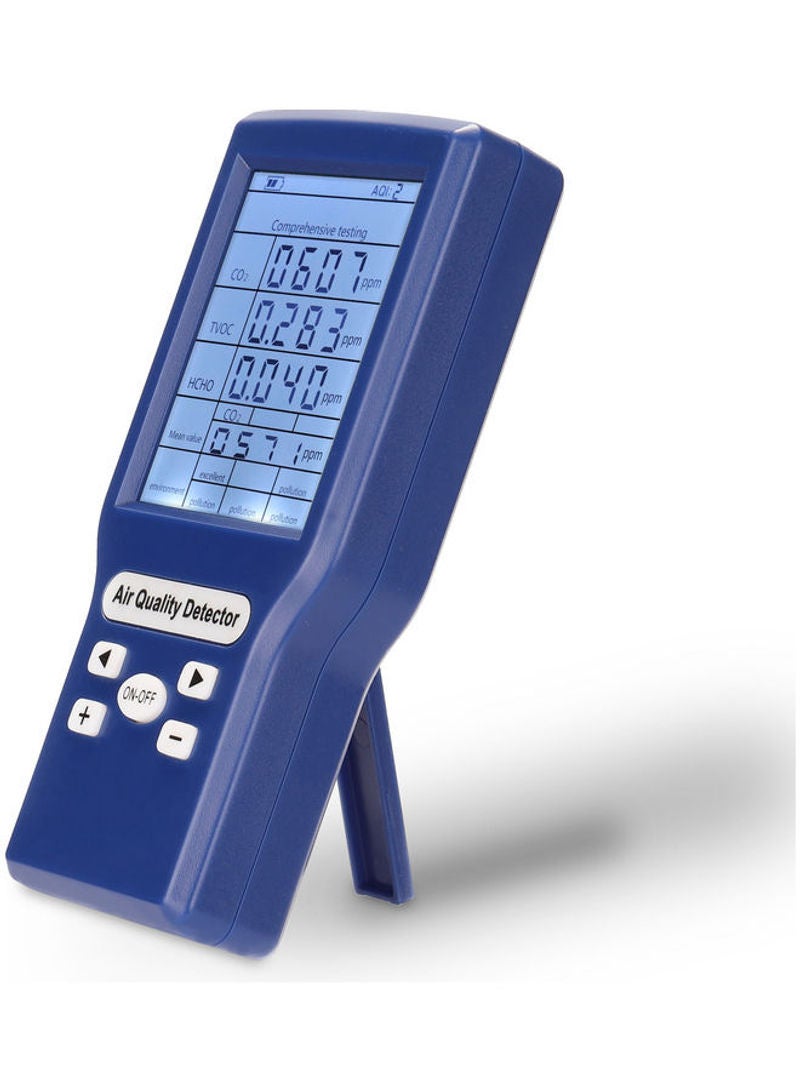 Mini Carbon Dioxide Detector Blue 14.6cm  - Image 5