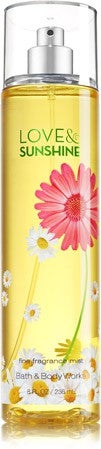 Bath & Body Works Love And Sunshine Fine Fragrance Mist 236ml - Image 2