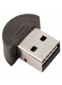 Mini USB 2.0 Wireless Bluetooth Dongle Adapter Black/Silver
