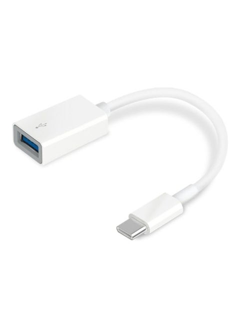 SuperSpeed 3.0 USB-C To USB-A Adapter White