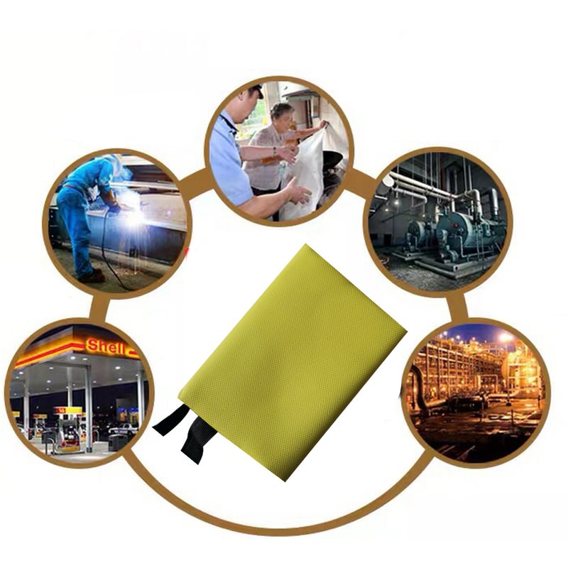 Fiberglass Fire Blanket Yellow 32 x 1.50 x 20cm - Image 5