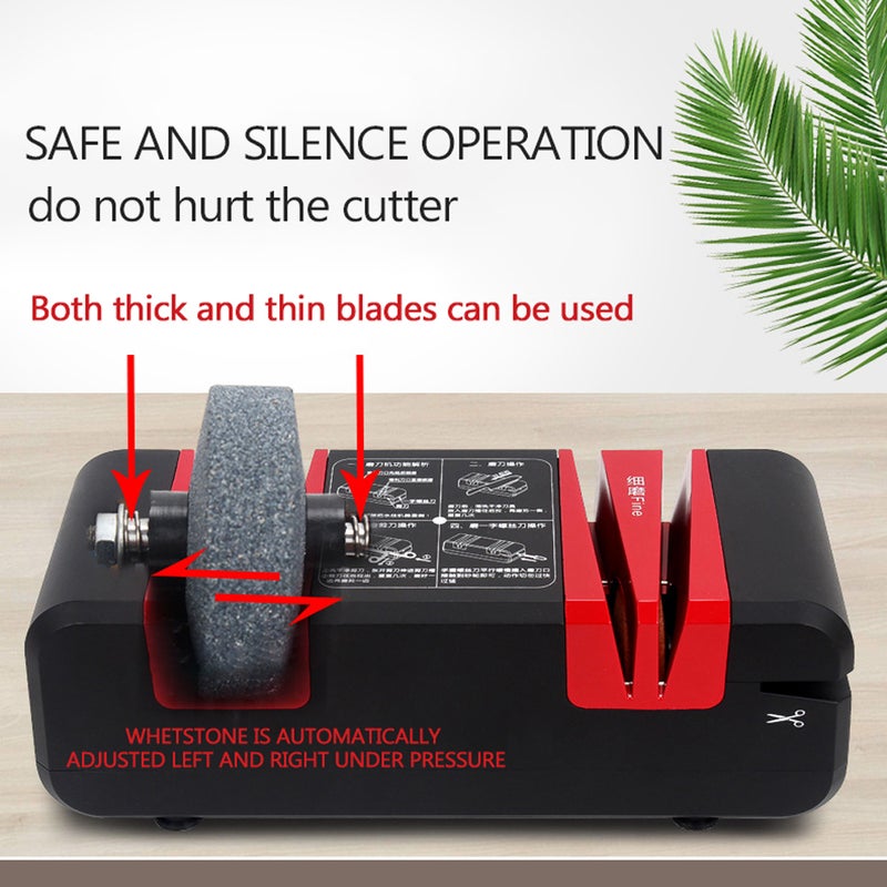 Generic - Quick Sharpener Cutter Black 25.50 x 12.50 x 12.50cm - Image 1