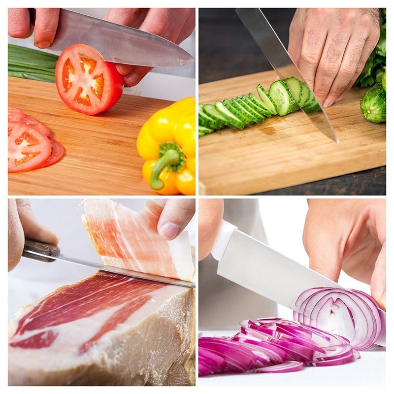 Premium Whetstone Cut Sharpening Stone Set Multicolour 23.50 x 6.50 x 10cm - Image 4