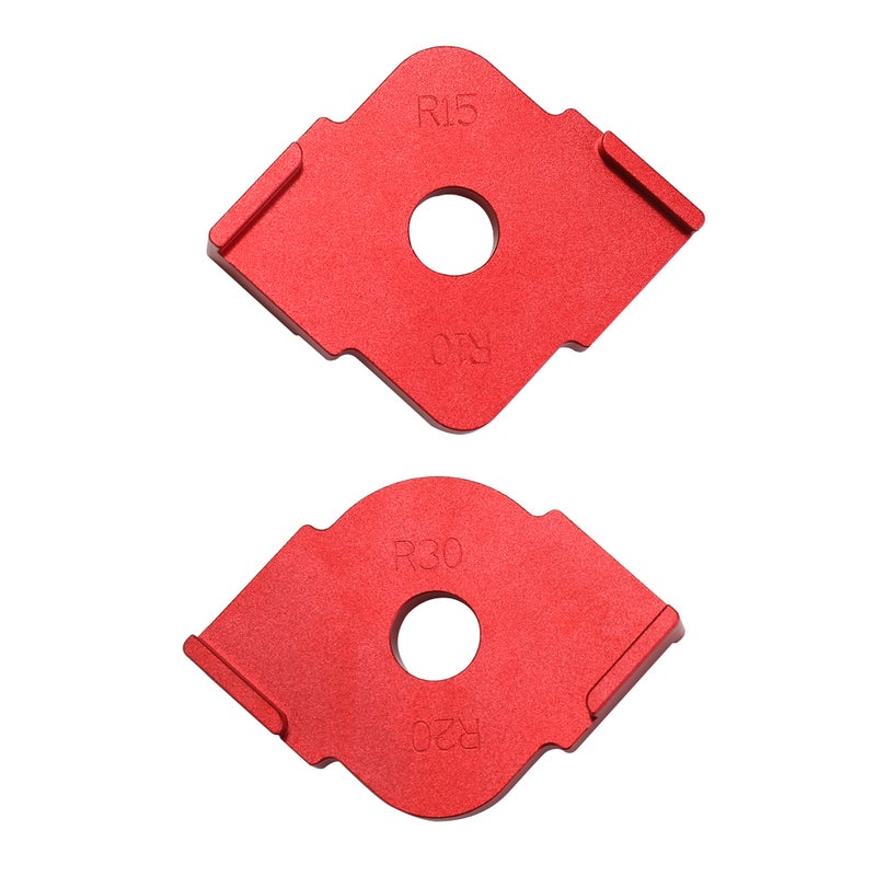 Generic 2-Piece Half Round Corner Radius Quick Jig Multicolour 21 x 2.70 x 11.50cm  - Image 1