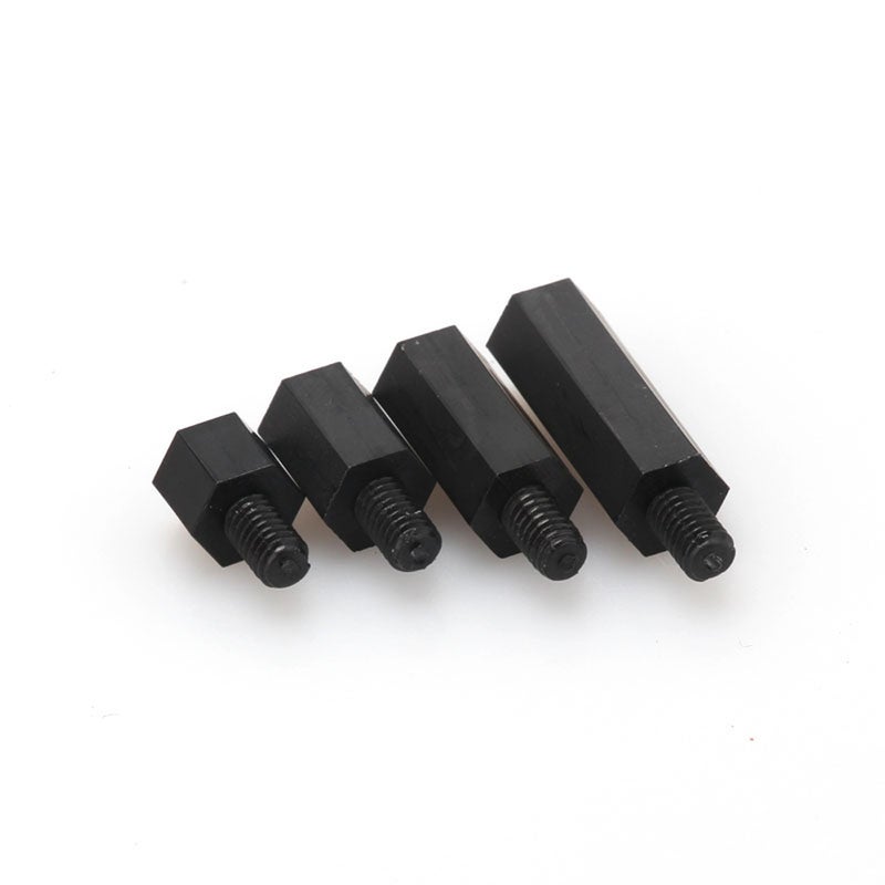 260-Piece M3 Hex Screw With Storage Box Black 17.80 x 2.30 x 10.50cm  - Image 2