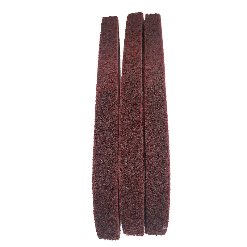 Generic - 10-Piece Polishing Sand Belt Brown 26 x 1.50 x 1.50cm - Image 1