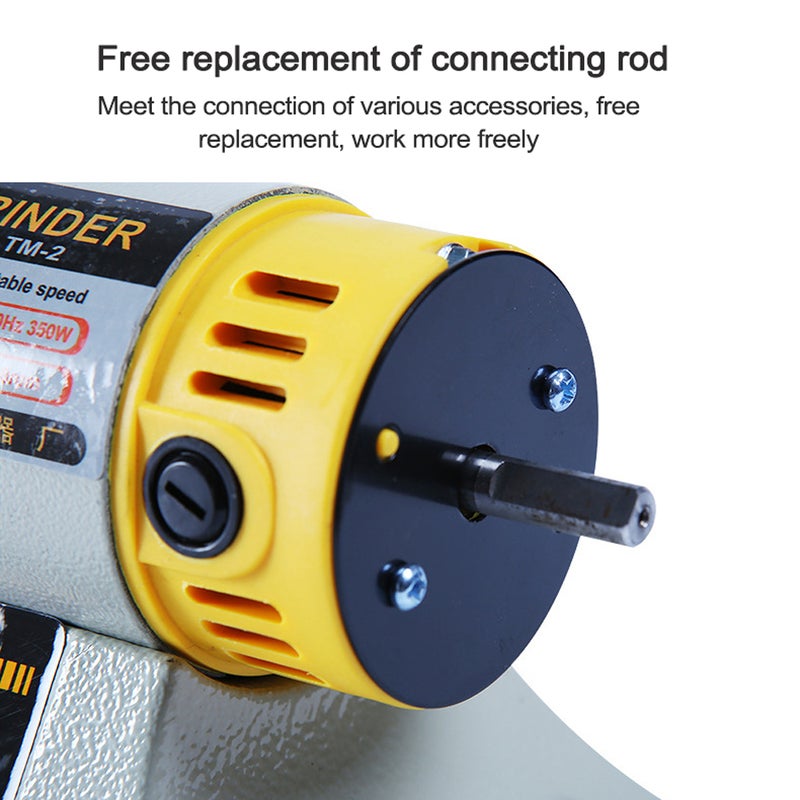 Multifunctional Mini Desktop Polisher Machine Tool Multicolour 27 x 14.50 x 15.80cm