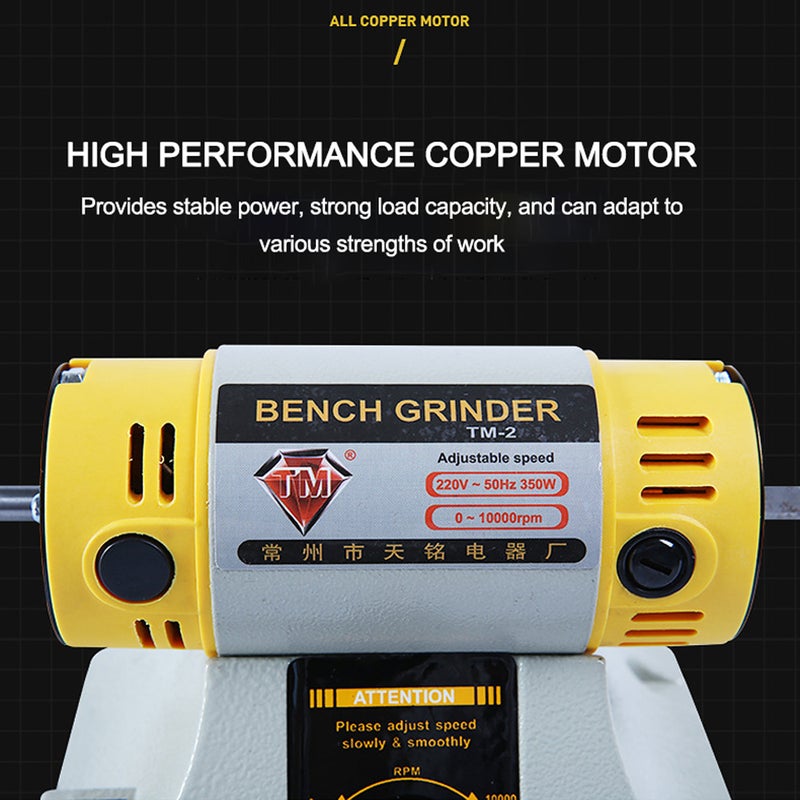Multifunctional Mini Desktop Polisher Machine Tool Multicolour 27 x 14.50 x 15.80cm
