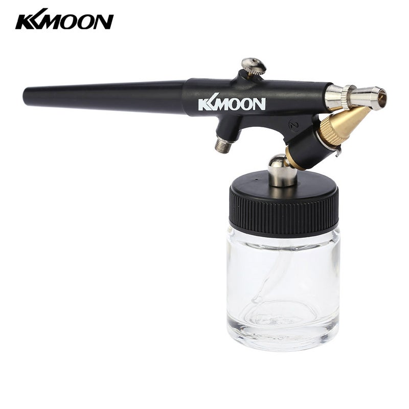 KKmoon Atomizing Siphon Feed Airbrush Black 19 x 5 x 11cm  - Image 3