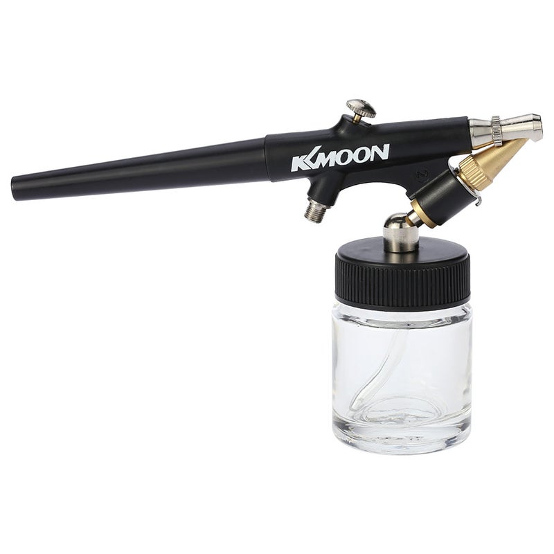 KKmoon Atomizing Siphon Feed Airbrush Black 19 x 5 x 11cm  - Image 4