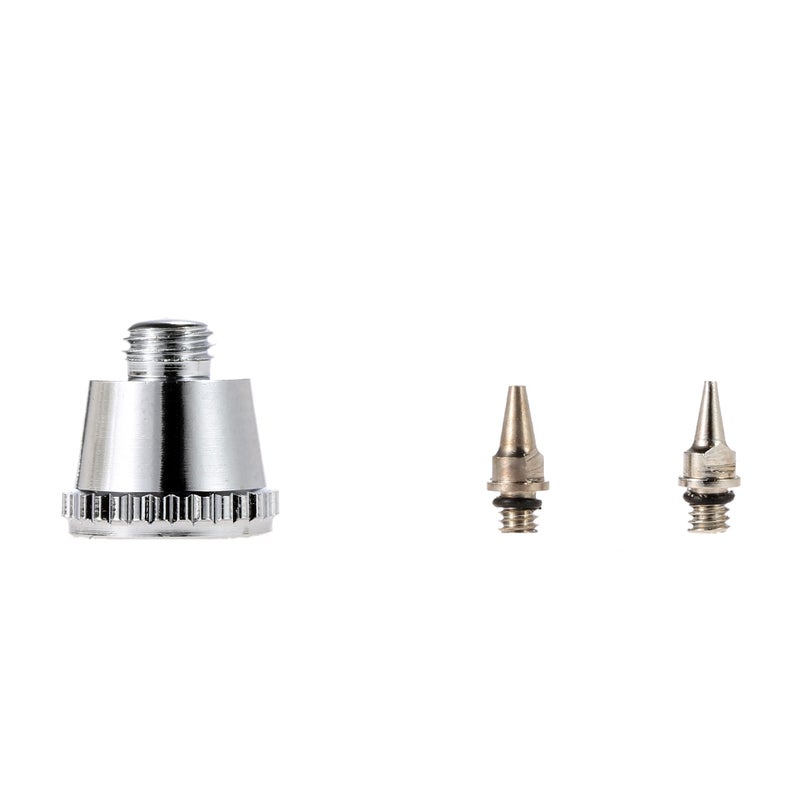 KKmoon Gravity Feed Double Action Paint Sprayer Kit Black 24.50 x 7 x 17cm - Image 2