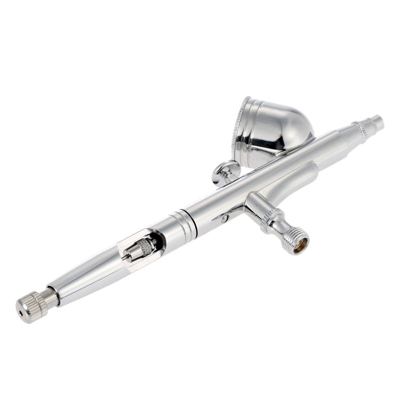 KKmoon Gravity Feed Double Action Paint Sprayer Kit Black 24.50 x 7 x 17cm - Image 3