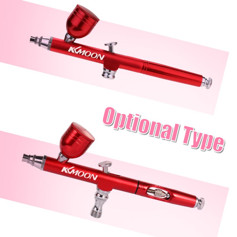 Portable Mini Size Spray Pump Pen Air Compressor Set Red 20 x 6 x 8cm - Image 3