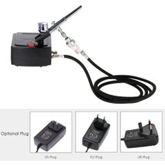 KKmoon Gravity Feed Dual Action Airbrush And Compressor Kit Black 20 x 12 x 13cm  - Image 5