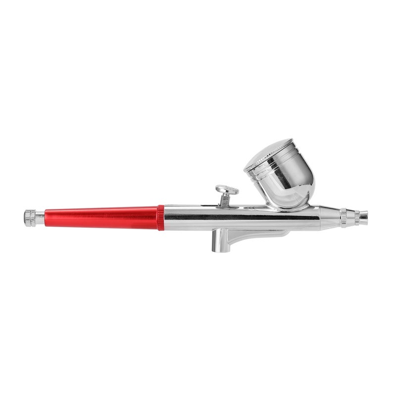 5-Piece Painting Craft Cake Spray Model Airbrush Kit Set Red 21.80 x 6.50 x 17.50cm  - Image 2