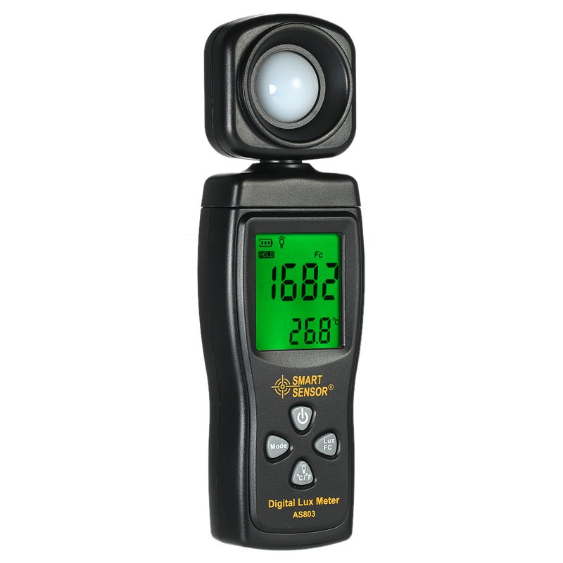 LCD Digital Temperature Resistance Current Meter Black 22 x 3.20 x 14.50cm  - Image 2
